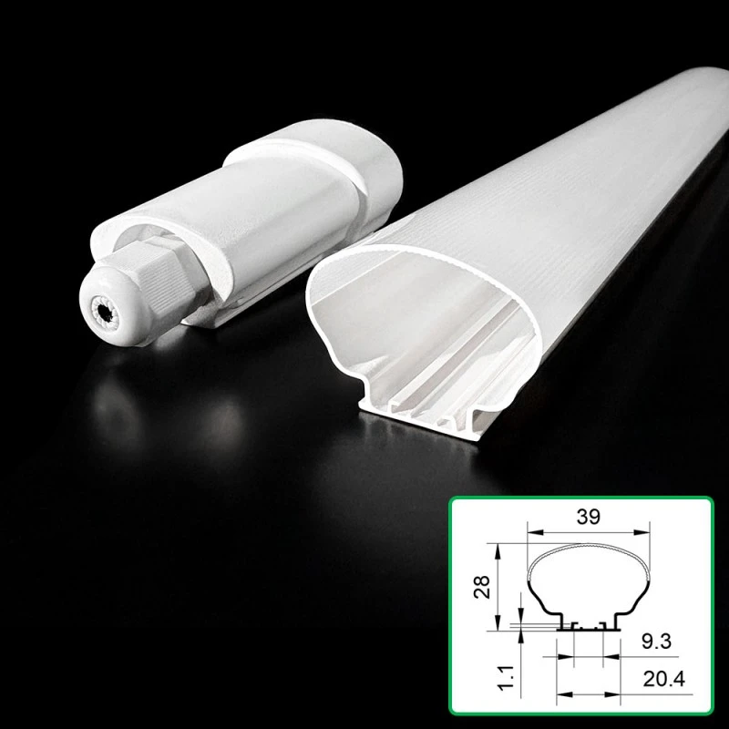 Двухцветная экструдированная крышка Linear Light