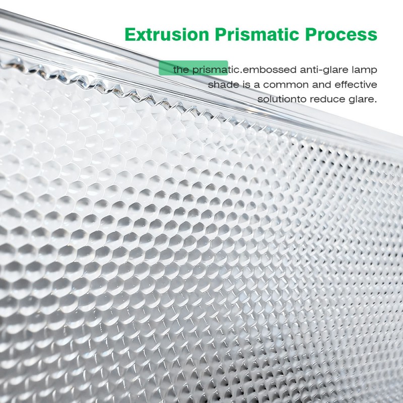 Экструдированный абажур из поликарбоната с антибликовым покрытием