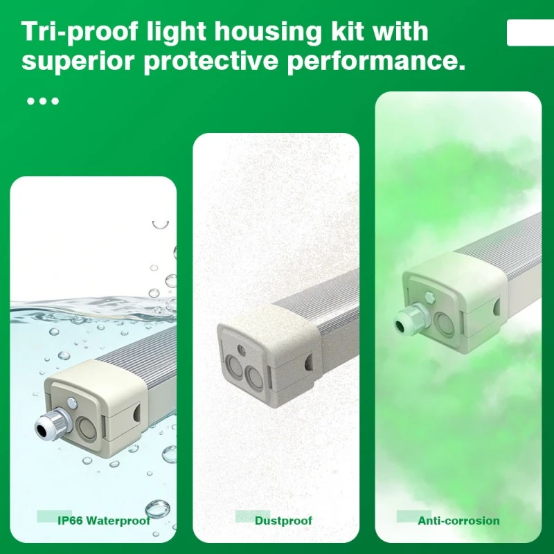 Двухцветный экструдированный корпус Tri-Proof Light